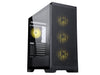 SAMA IDX8-ARGB-BK Gaming Computer Case — bottom view