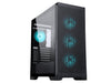 SAMA IDX8-ARGB-BK Gaming Computer Case — angle view