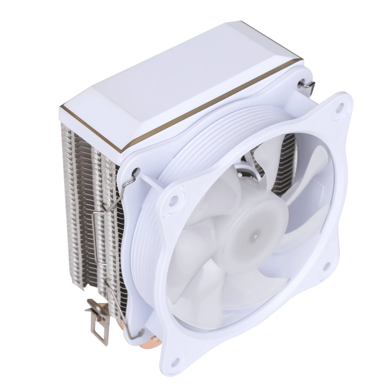 SAMA KA200DW Air Fan CPU Cooler RGB Intel LGA 775 1150 1151 1155 1156 1200 1366 1700 White - Geek Tech