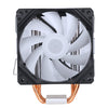SAMA KA400D Air Fan CPU Cooler RGB Intel LGA 775 1150 1151 — rear view