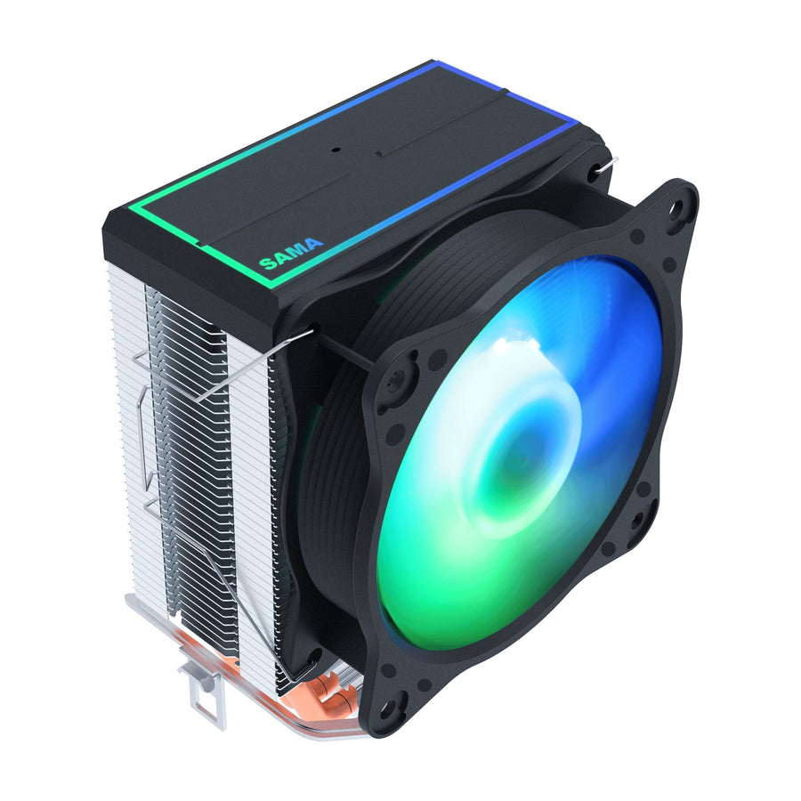 SAMA KA450D Air Fan CPU Cooler RGB AMD AM2 AM2+ AM3 AM3+ AM4 AM4+ AM5 Black