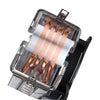 SAMA KA450D Air Fan CPU Cooler RGB Intel LGA 775 1150 1151 — close-up