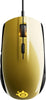 SteelSeries Rival 100, Optical Gaming Mouse - Alchemy Gold — angle view
