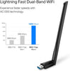 TP-Link USB WiFi Adapter for Desktop PC, AC1300Mbps USB 3.0 — top view