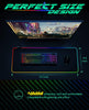LeadsaiL Gaming Mouse Pad RGB Full Length Large Black — detail view