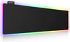 LeadsaiL Gaming Mouse Pad RGB Full Length Large Black
