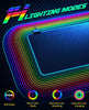 LeadsaiL Gaming Mouse Pad RGB Full Length Large Black — top view
