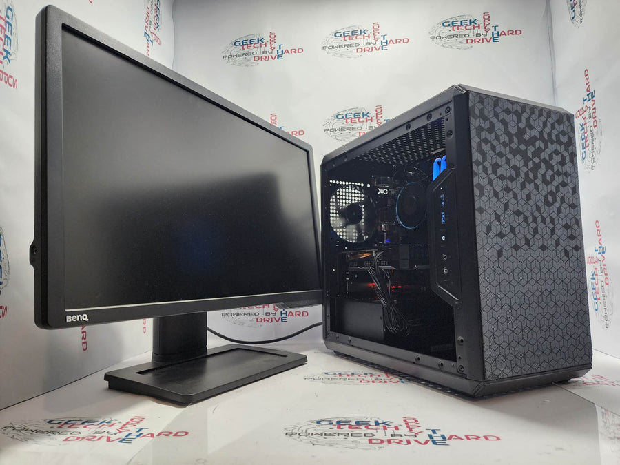 Windows 11 Q300L i5 6-Core GTX 1660 SUPER 16gb DDR4 500gb SSD  w/ 24in Gaming Monitor