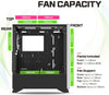 Zalman S5-BLK Gaming Computer Case — side view