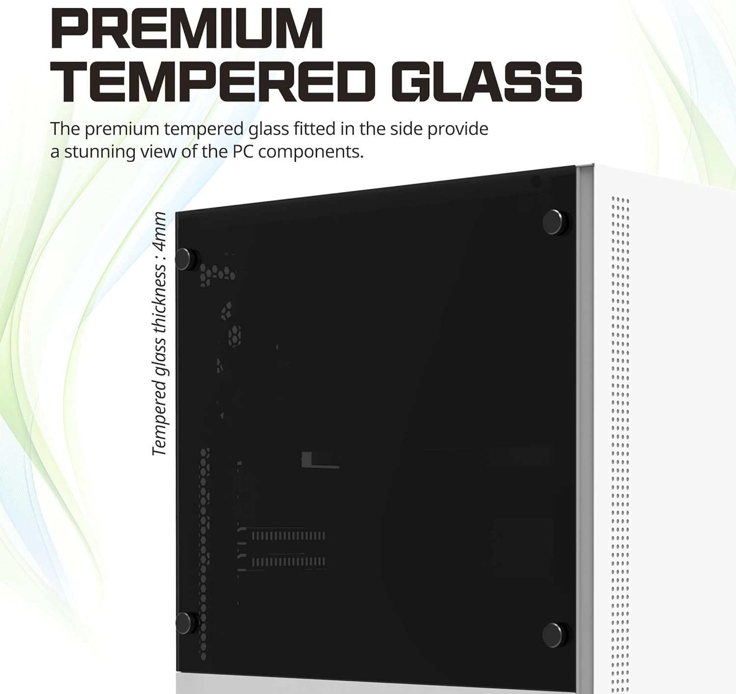 Zalman S5 ATX Mid-Tower Gaming PC Case - White - Geek Tech