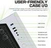 Zalman S5-WH Gaming Computer Case — side view